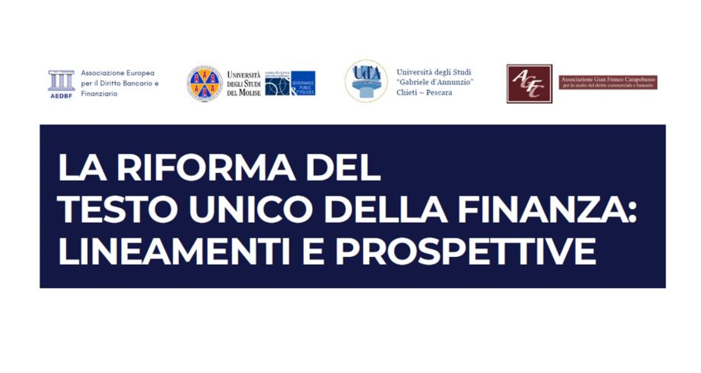 La riforma del Testo unico della finanza: lineamenti e prospettive